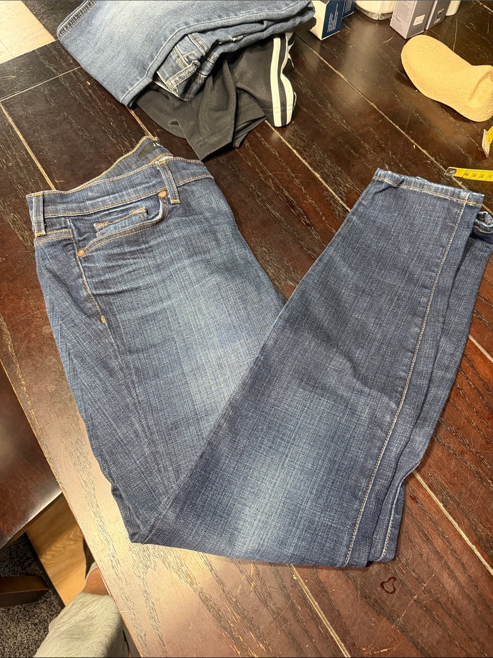 J Brand Dark Indigo Slim Denim Jeans